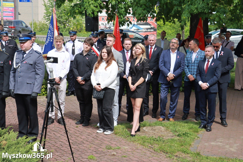 Fotorelacja: Obchody Święta Konstytucji 3 Maja w Myszkowie