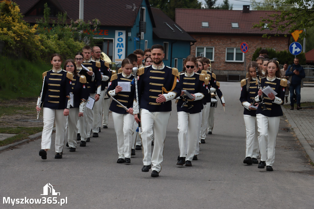 Fotorelacja I: 120-lecie OSP Żarki - przemarsz na plac targowy