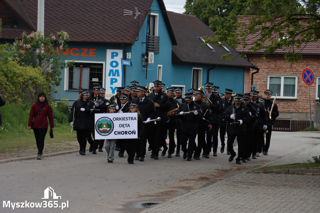 Fotorelacja I: 120-lecie OSP Żarki - przemarsz na plac targowy