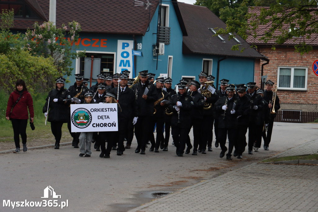 Fotorelacja I: 120-lecie OSP Żarki - przemarsz na plac targowy