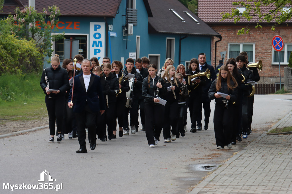 Fotorelacja I: 120-lecie OSP Żarki - przemarsz na plac targowy