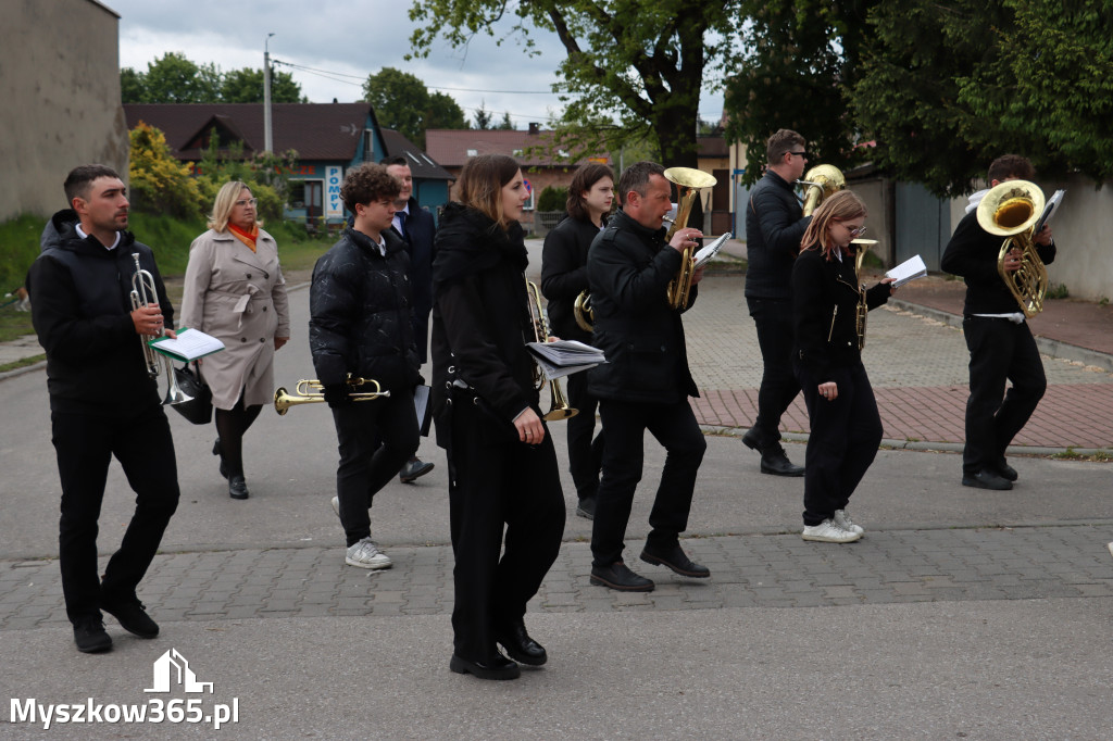 Fotorelacja I: 120-lecie OSP Żarki - przemarsz na plac targowy