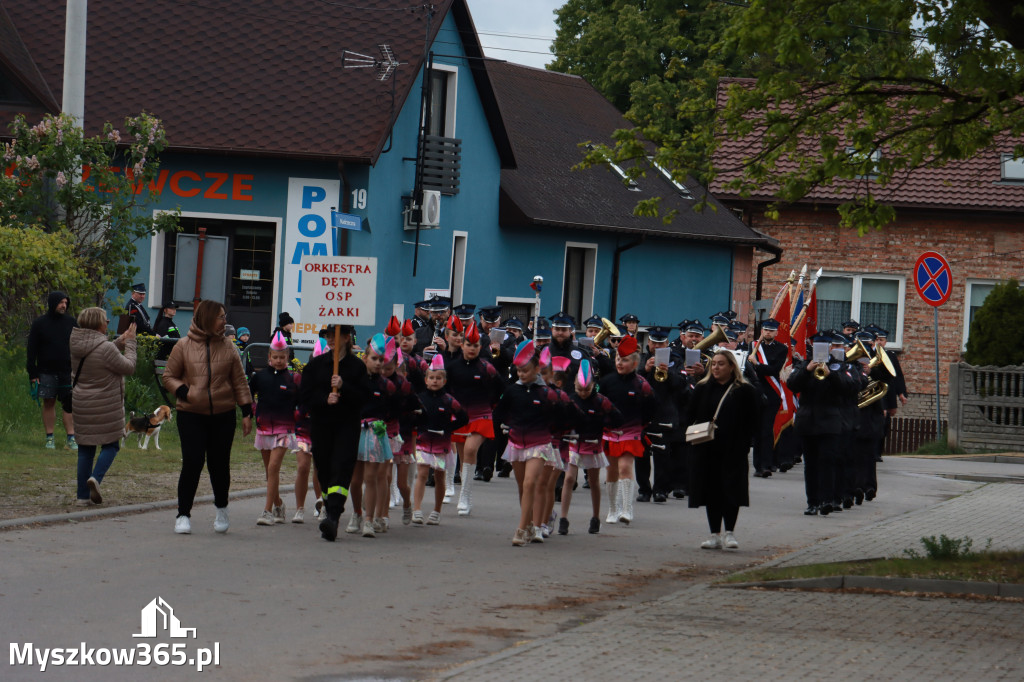 Fotorelacja I: 120-lecie OSP Żarki - przemarsz na plac targowy