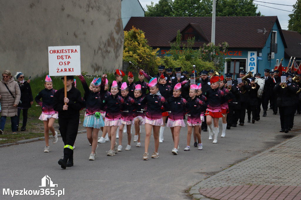 Fotorelacja I: 120-lecie OSP Żarki - przemarsz na plac targowy