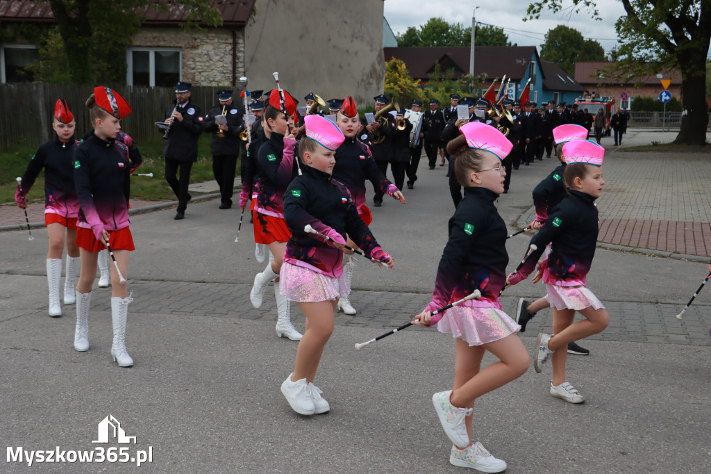 Fotorelacja I: 120-lecie OSP Żarki - przemarsz na plac targowy