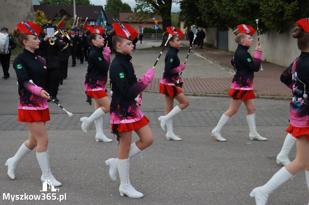 Fotorelacja I: 120-lecie OSP Żarki - przemarsz na plac targowy