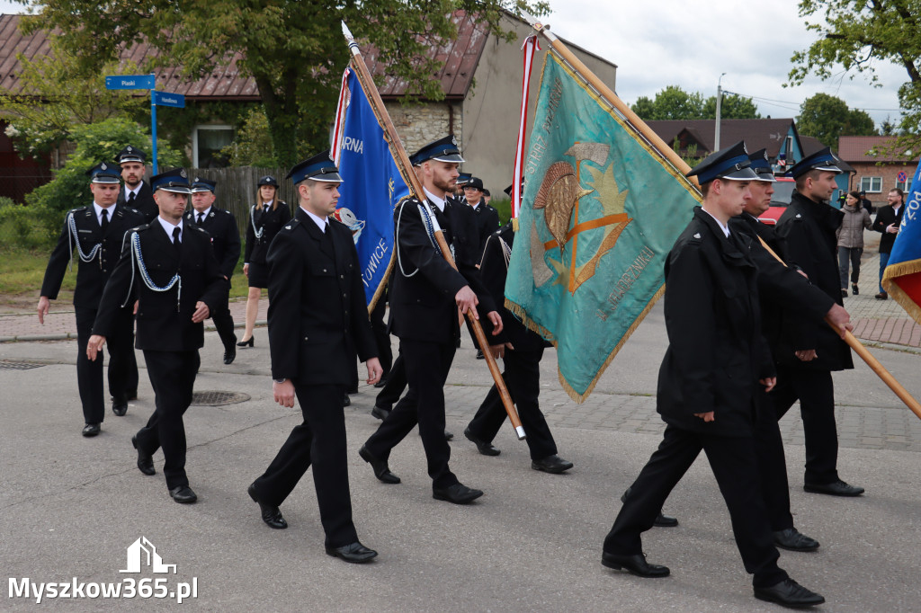 Fotorelacja I: 120-lecie OSP Żarki - przemarsz na plac targowy