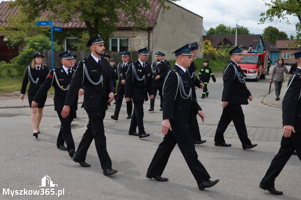 Fotorelacja I: 120-lecie OSP Żarki - przemarsz na plac targowy