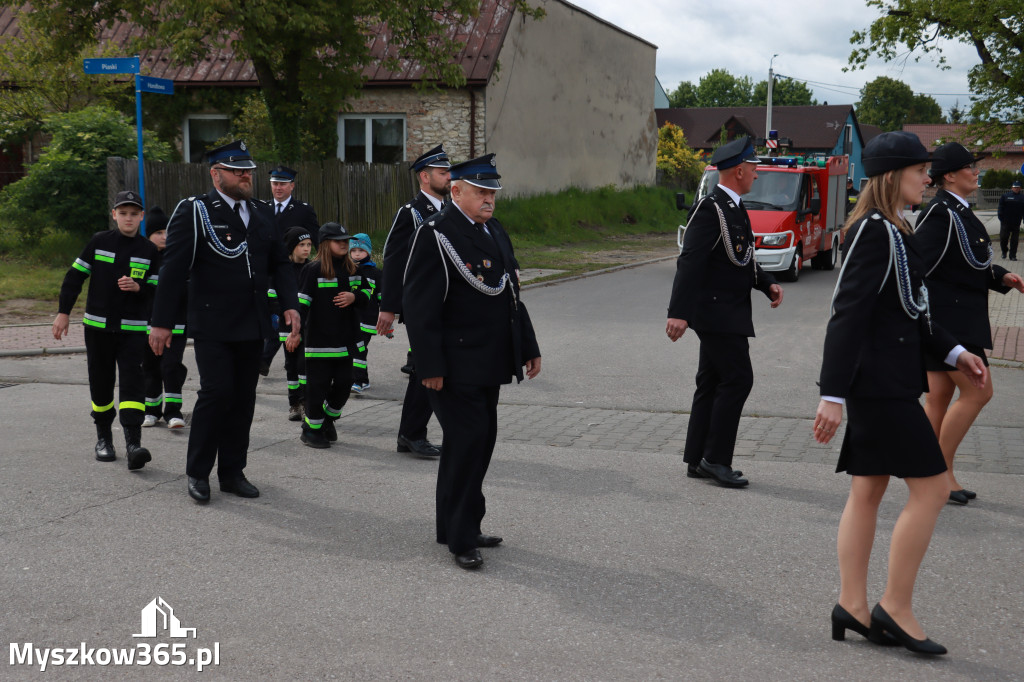 Fotorelacja I: 120-lecie OSP Żarki - przemarsz na plac targowy