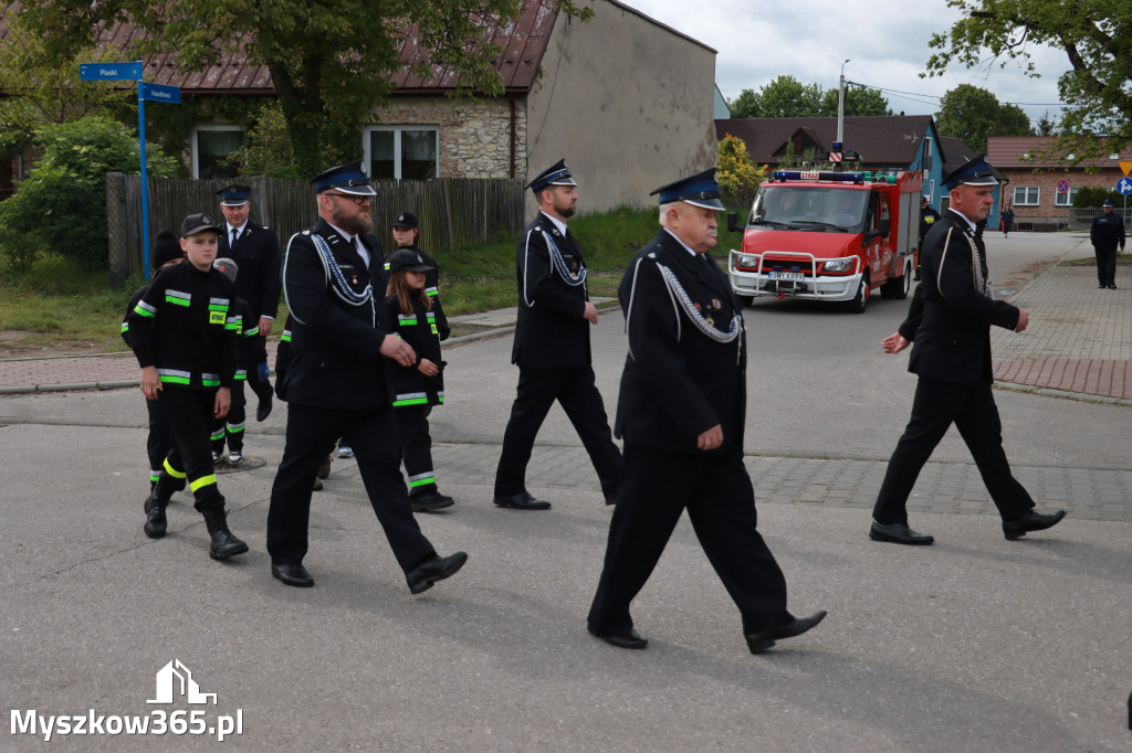Fotorelacja I: 120-lecie OSP Żarki - przemarsz na plac targowy