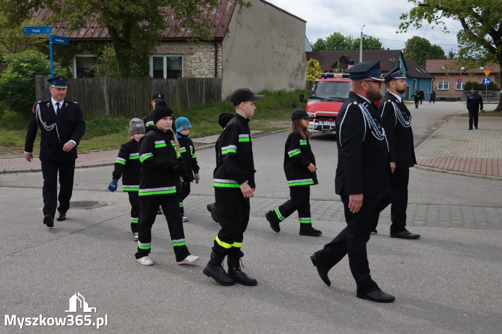 Fotorelacja I: 120-lecie OSP Żarki - przemarsz na plac targowy