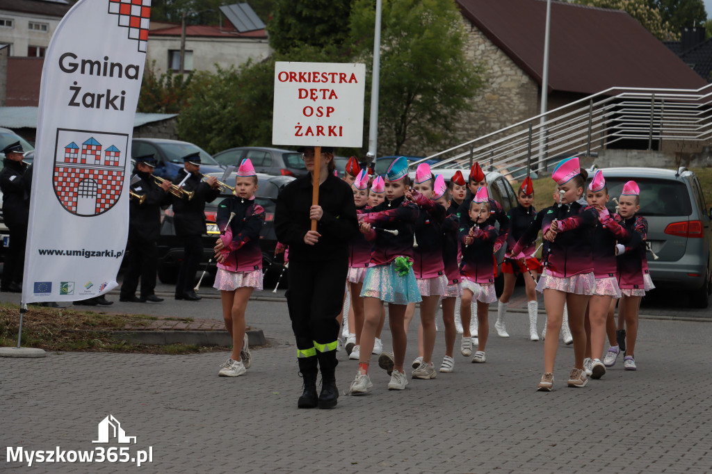 Fotorelacja I: 120-lecie OSP Żarki - przemarsz na plac targowy