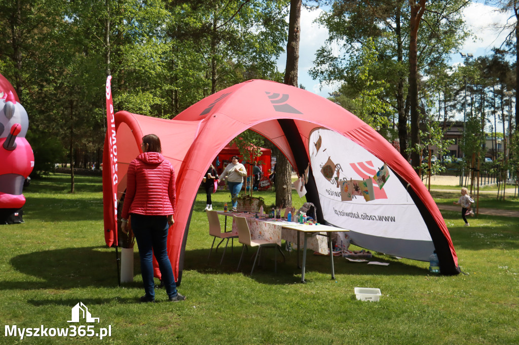 Fotorelacja: Trenuj z Ligo i Radiem Katowice w Myszkowie