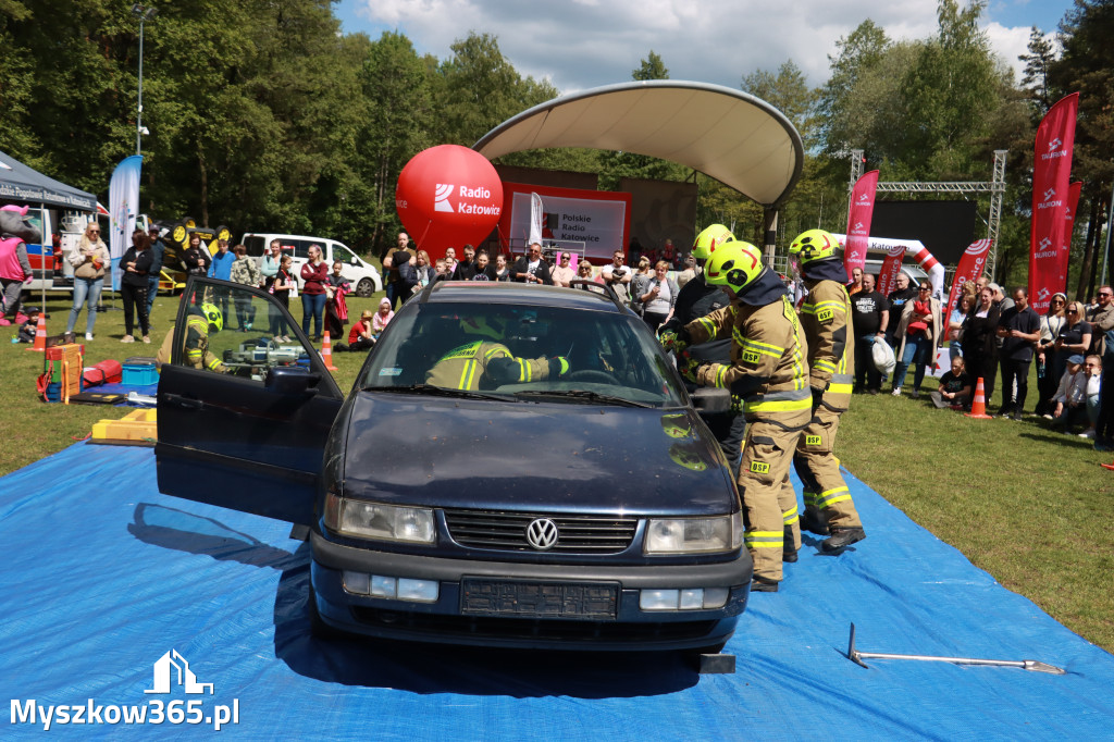 Fotorelacja: Trenuj z Ligo i Radiem Katowice w Myszkowie