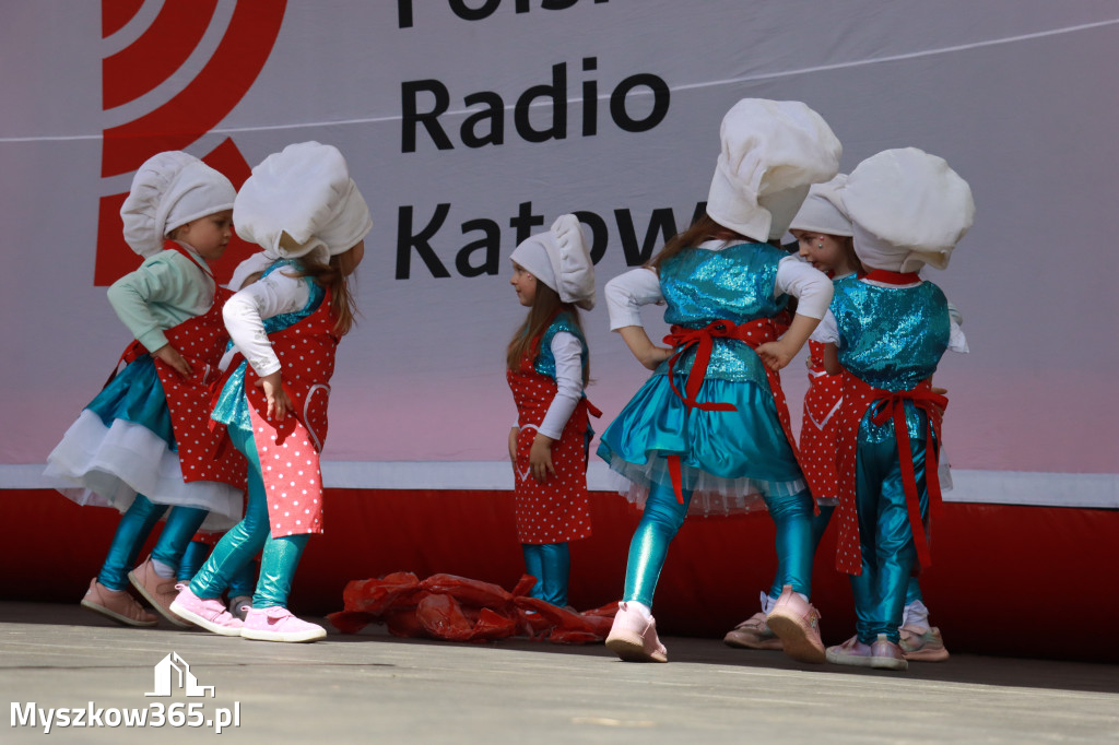 Fotorelacja: Trenuj z Ligo i Radiem Katowice w Myszkowie