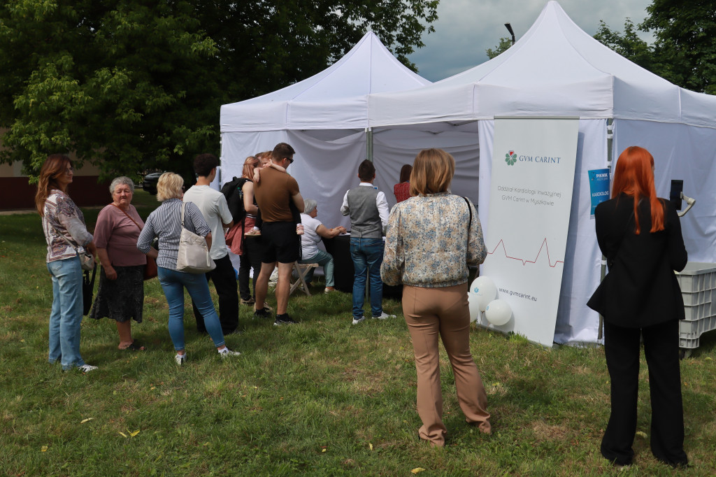 Fotorelacja: Piknik Medyczny - Powiatowy Szpital w Myszkowie