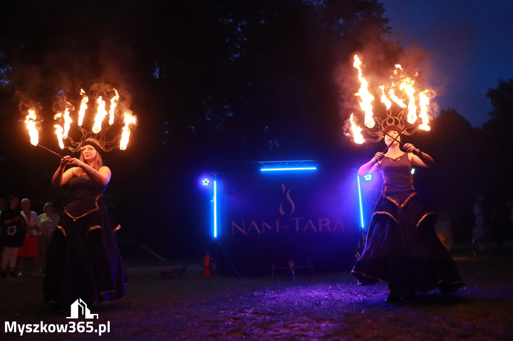 Fotorelacja II: Muzyczne Wianki w Myszkowie - FIRESHOW – Teatr ognia NAM-TARA