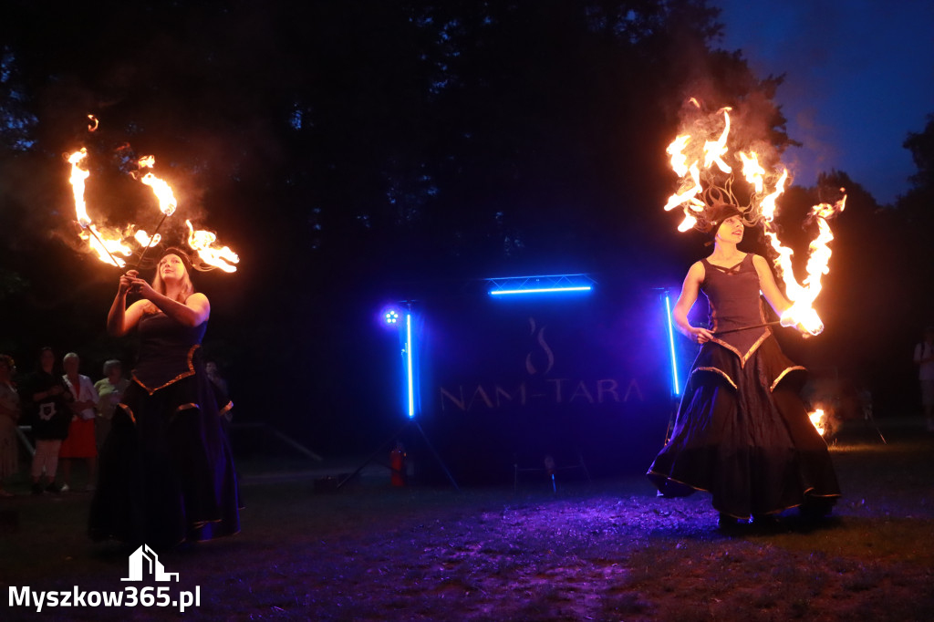 Fotorelacja II: Muzyczne Wianki w Myszkowie - FIRESHOW – Teatr ognia NAM-TARA