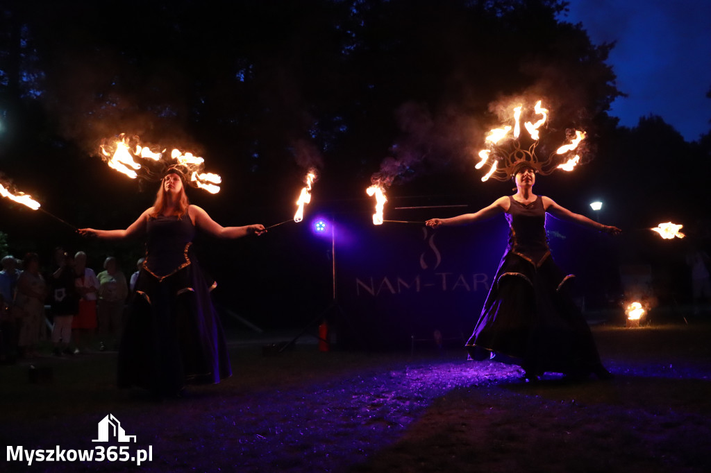 Fotorelacja II: Muzyczne Wianki w Myszkowie - FIRESHOW – Teatr ognia NAM-TARA