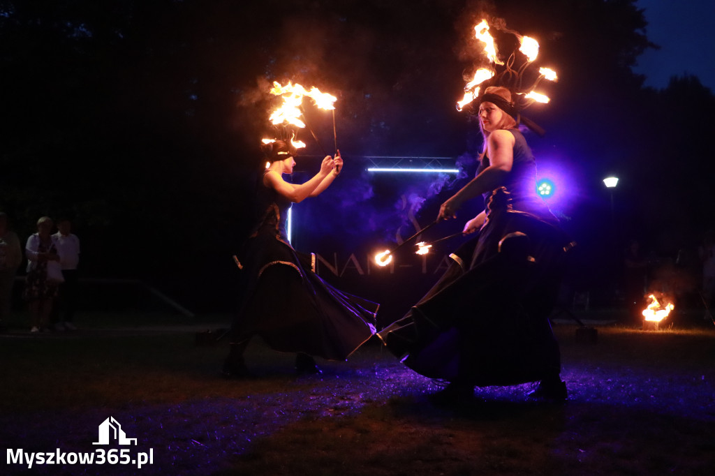 Fotorelacja II: Muzyczne Wianki w Myszkowie - FIRESHOW – Teatr ognia NAM-TARA