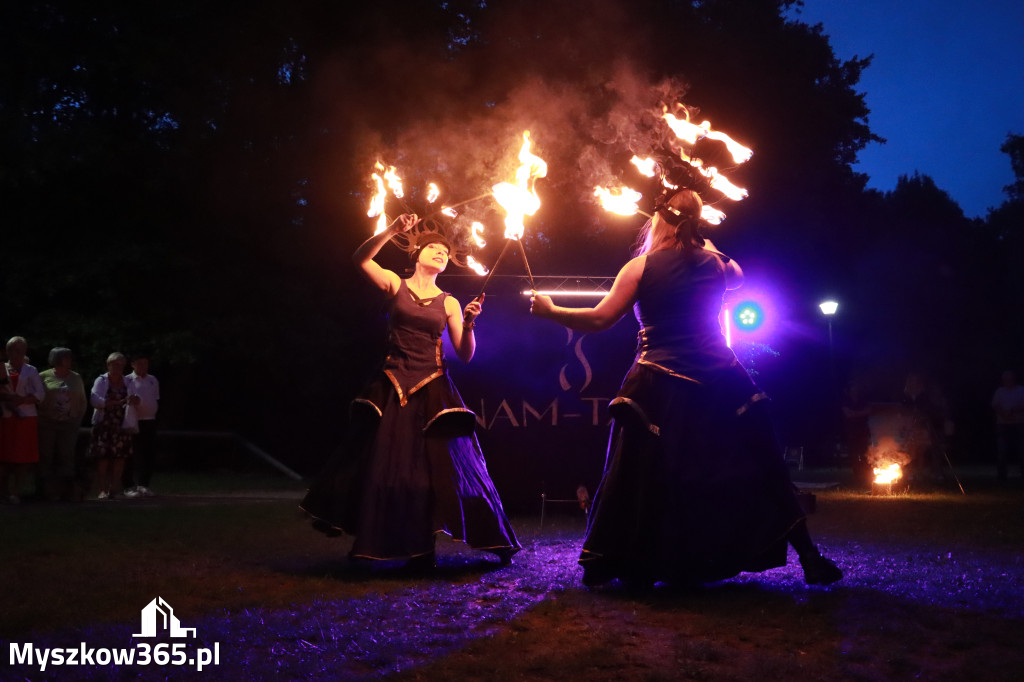 Fotorelacja II: Muzyczne Wianki w Myszkowie - FIRESHOW – Teatr ognia NAM-TARA