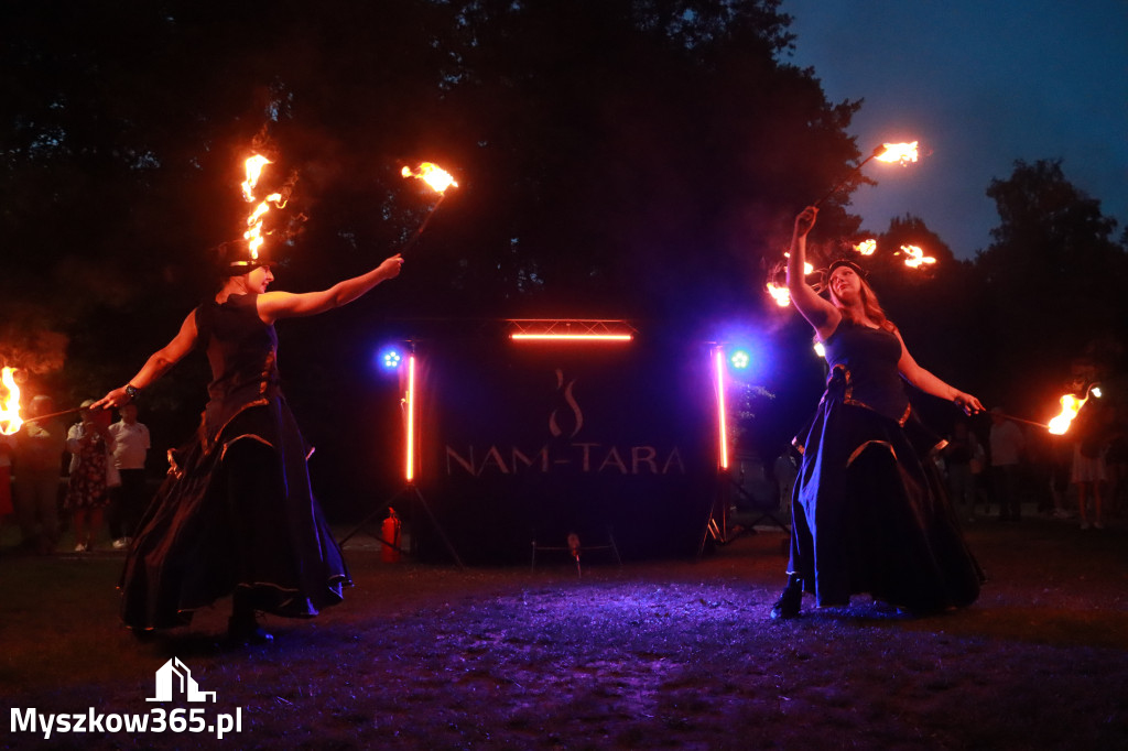 Fotorelacja II: Muzyczne Wianki w Myszkowie - FIRESHOW – Teatr ognia NAM-TARA