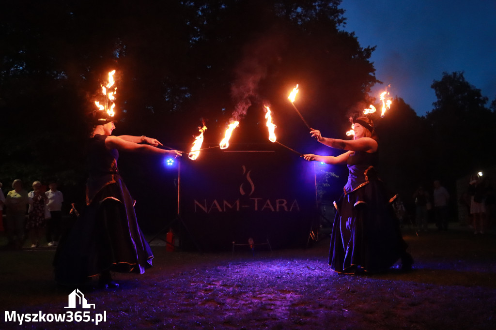 Fotorelacja II: Muzyczne Wianki w Myszkowie - FIRESHOW – Teatr ognia NAM-TARA