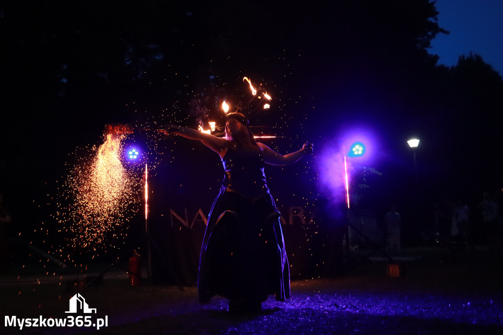 Fotorelacja II: Muzyczne Wianki w Myszkowie - FIRESHOW – Teatr ognia NAM-TARA