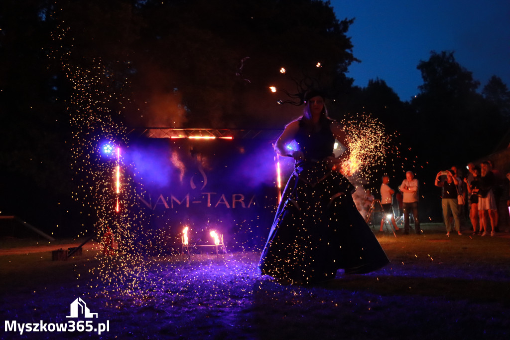Fotorelacja II: Muzyczne Wianki w Myszkowie - FIRESHOW – Teatr ognia NAM-TARA