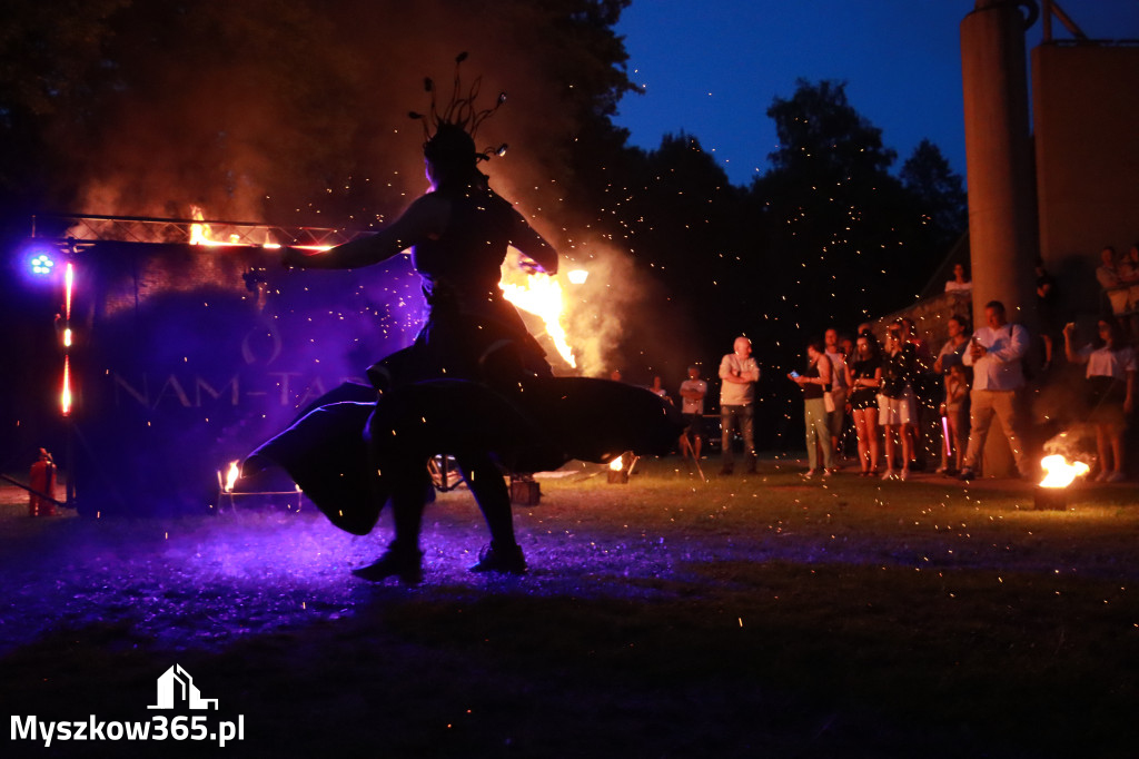 Fotorelacja II: Muzyczne Wianki w Myszkowie - FIRESHOW – Teatr ognia NAM-TARA