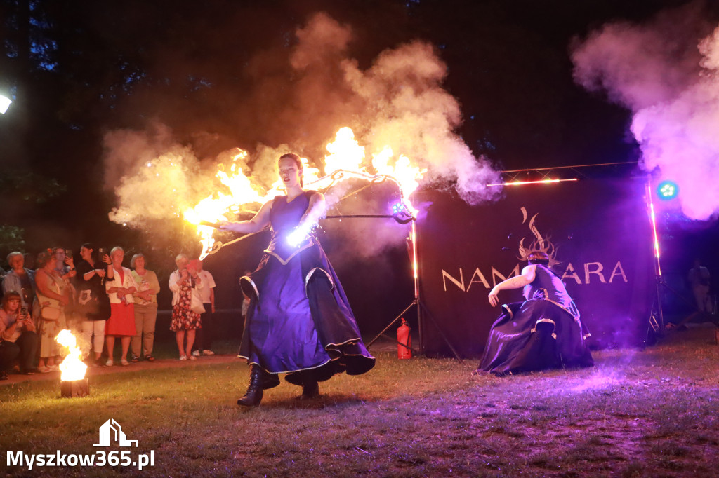 Fotorelacja II: Muzyczne Wianki w Myszkowie - FIRESHOW – Teatr ognia NAM-TARA