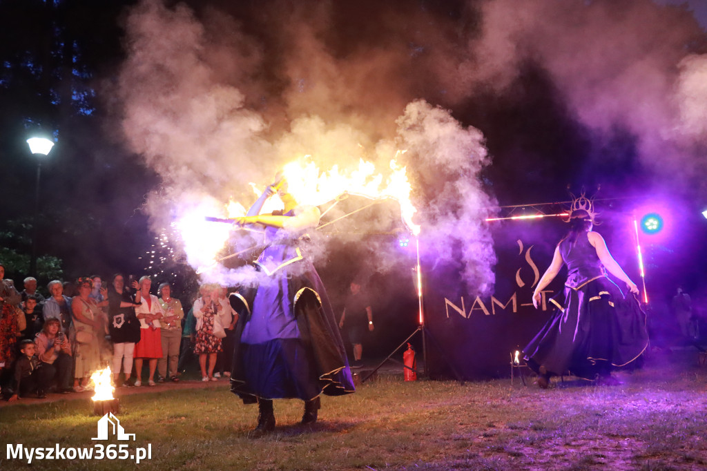 Fotorelacja II: Muzyczne Wianki w Myszkowie - FIRESHOW – Teatr ognia NAM-TARA