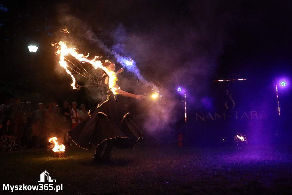 Fotorelacja II: Muzyczne Wianki w Myszkowie - FIRESHOW – Teatr ognia NAM-TARA