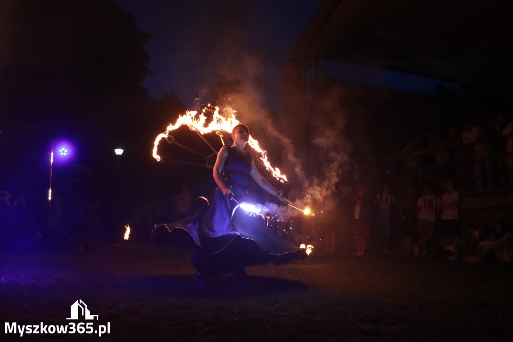 Fotorelacja II: Muzyczne Wianki w Myszkowie - FIRESHOW – Teatr ognia NAM-TARA