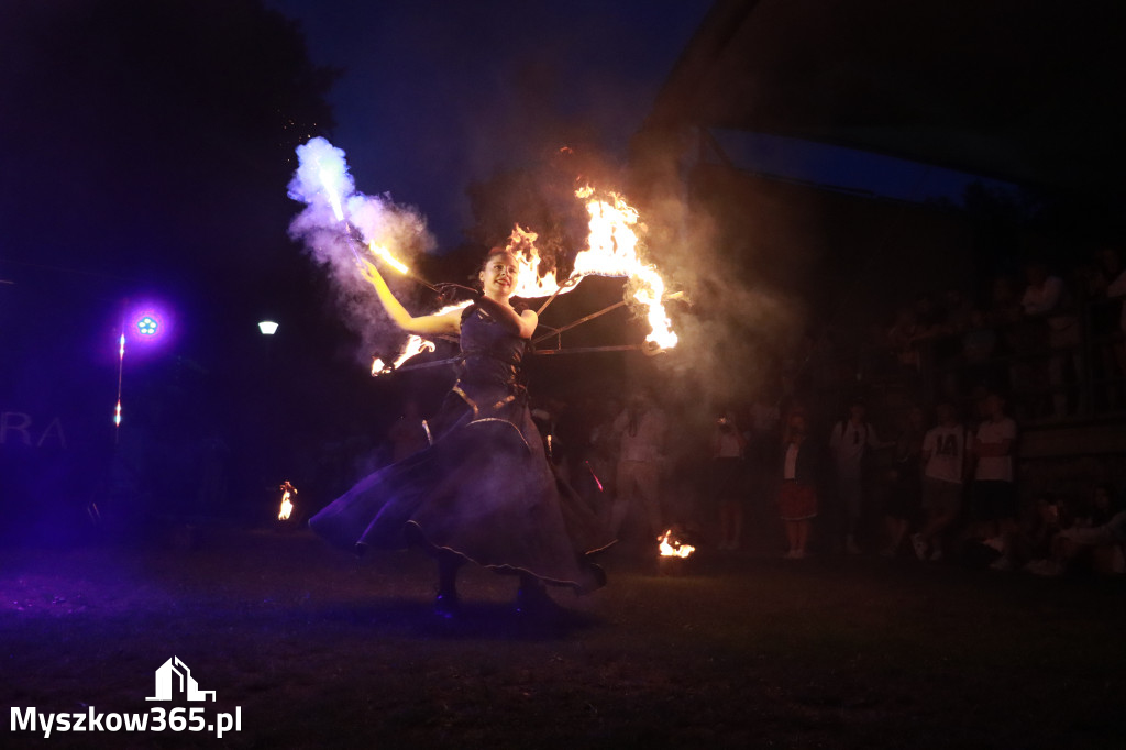 Fotorelacja II: Muzyczne Wianki w Myszkowie - FIRESHOW – Teatr ognia NAM-TARA