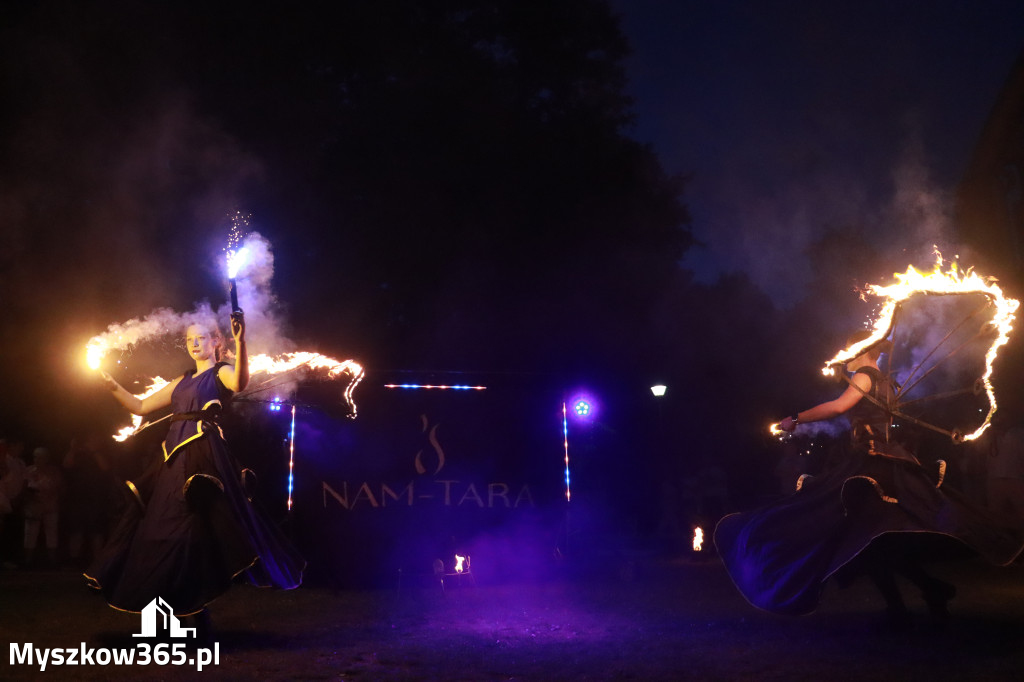Fotorelacja II: Muzyczne Wianki w Myszkowie - FIRESHOW – Teatr ognia NAM-TARA