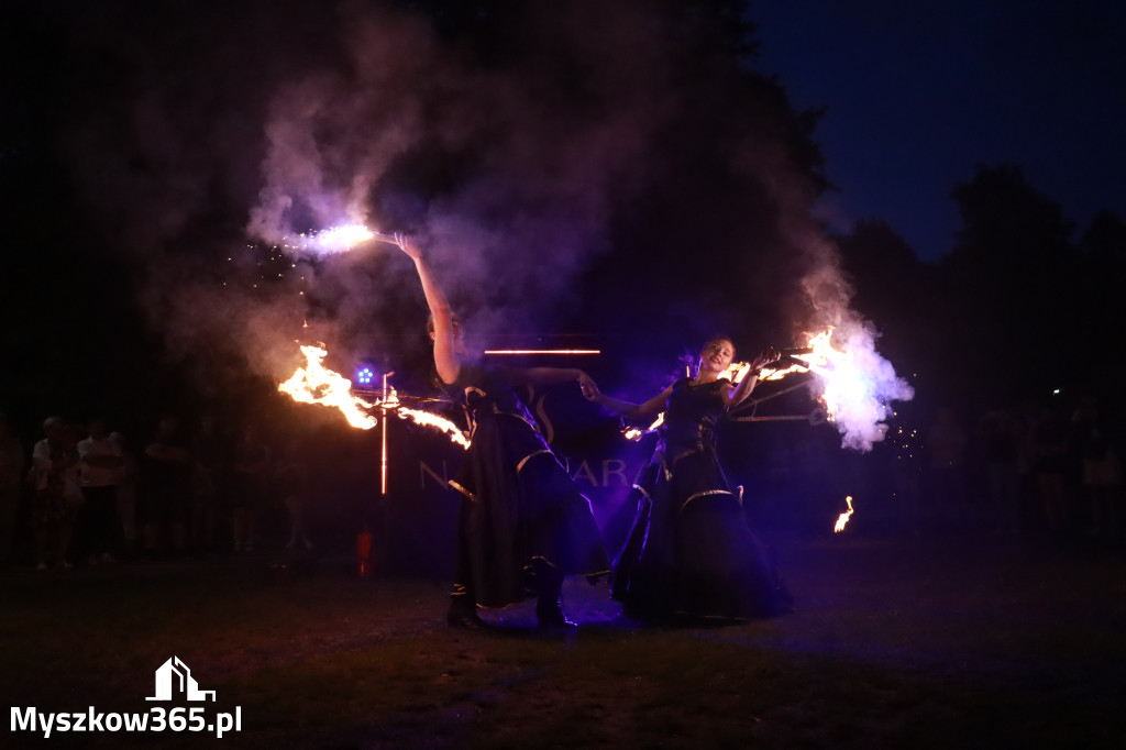 Fotorelacja II: Muzyczne Wianki w Myszkowie - FIRESHOW – Teatr ognia NAM-TARA