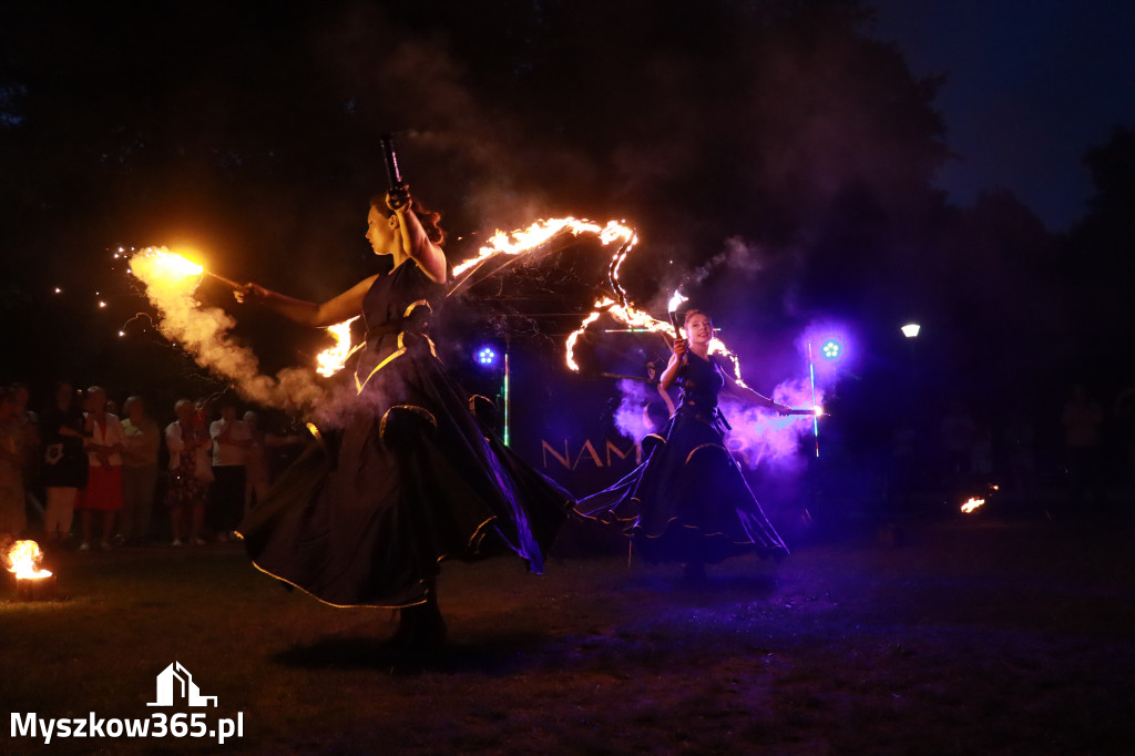 Fotorelacja II: Muzyczne Wianki w Myszkowie - FIRESHOW – Teatr ognia NAM-TARA