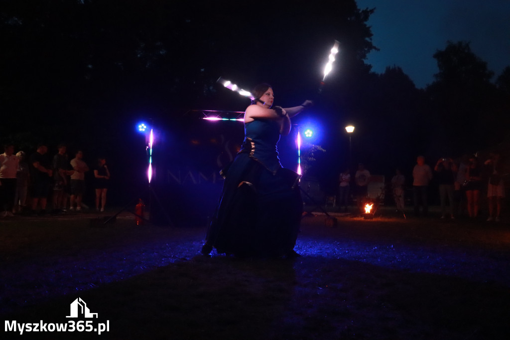 Fotorelacja II: Muzyczne Wianki w Myszkowie - FIRESHOW – Teatr ognia NAM-TARA