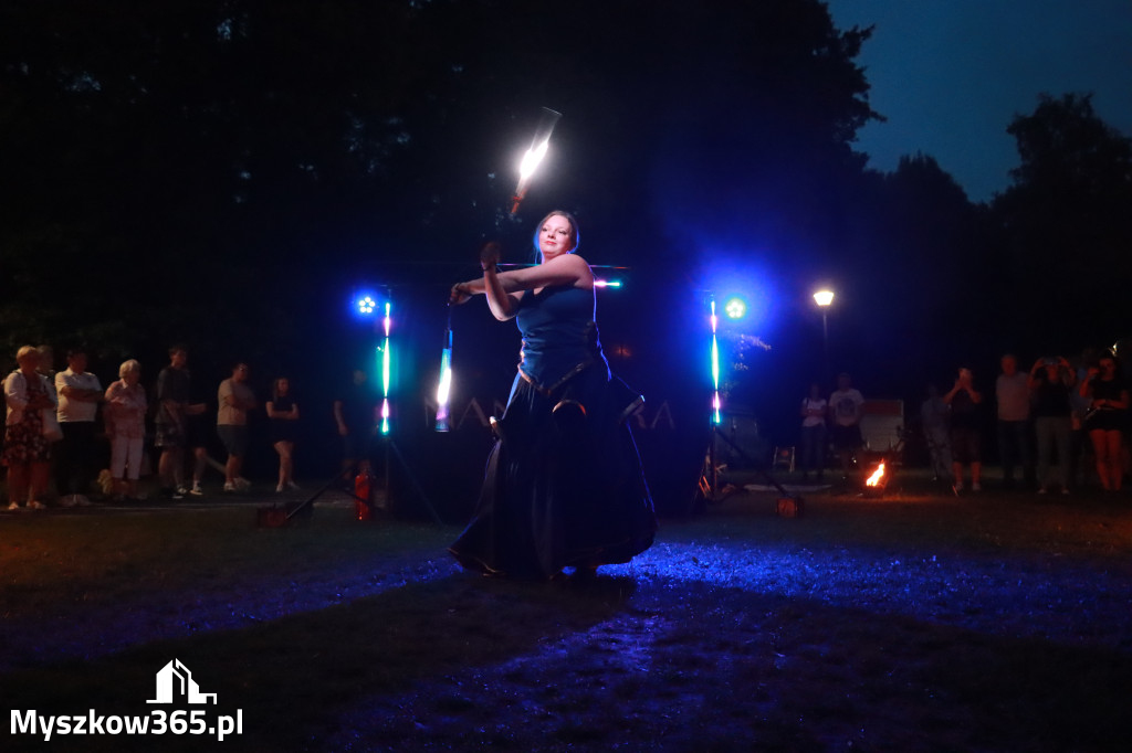 Fotorelacja II: Muzyczne Wianki w Myszkowie - FIRESHOW – Teatr ognia NAM-TARA