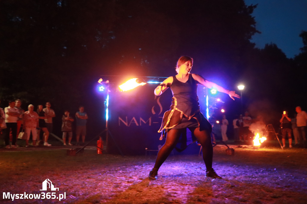 Fotorelacja II: Muzyczne Wianki w Myszkowie - FIRESHOW – Teatr ognia NAM-TARA