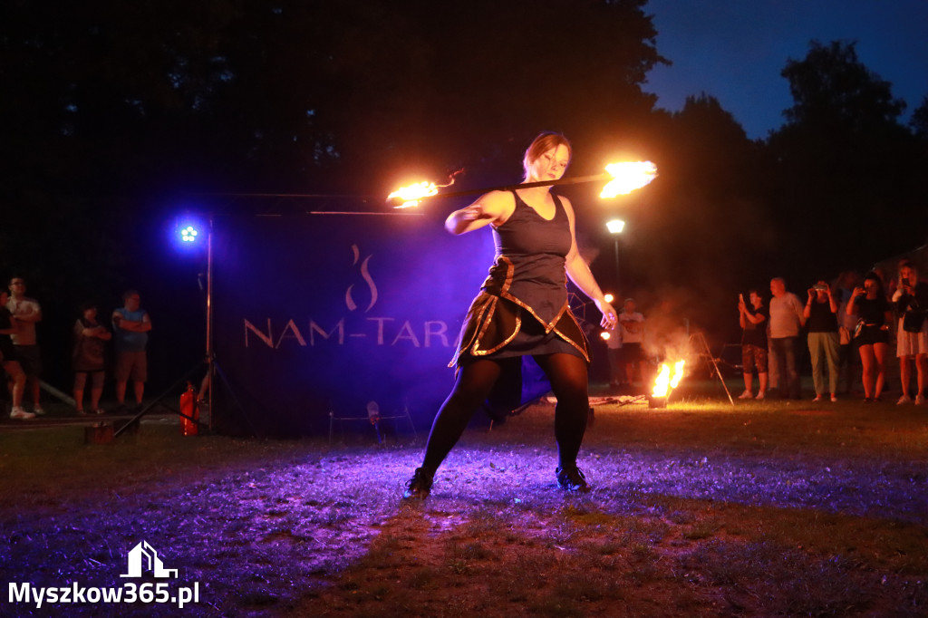 Fotorelacja II: Muzyczne Wianki w Myszkowie - FIRESHOW – Teatr ognia NAM-TARA