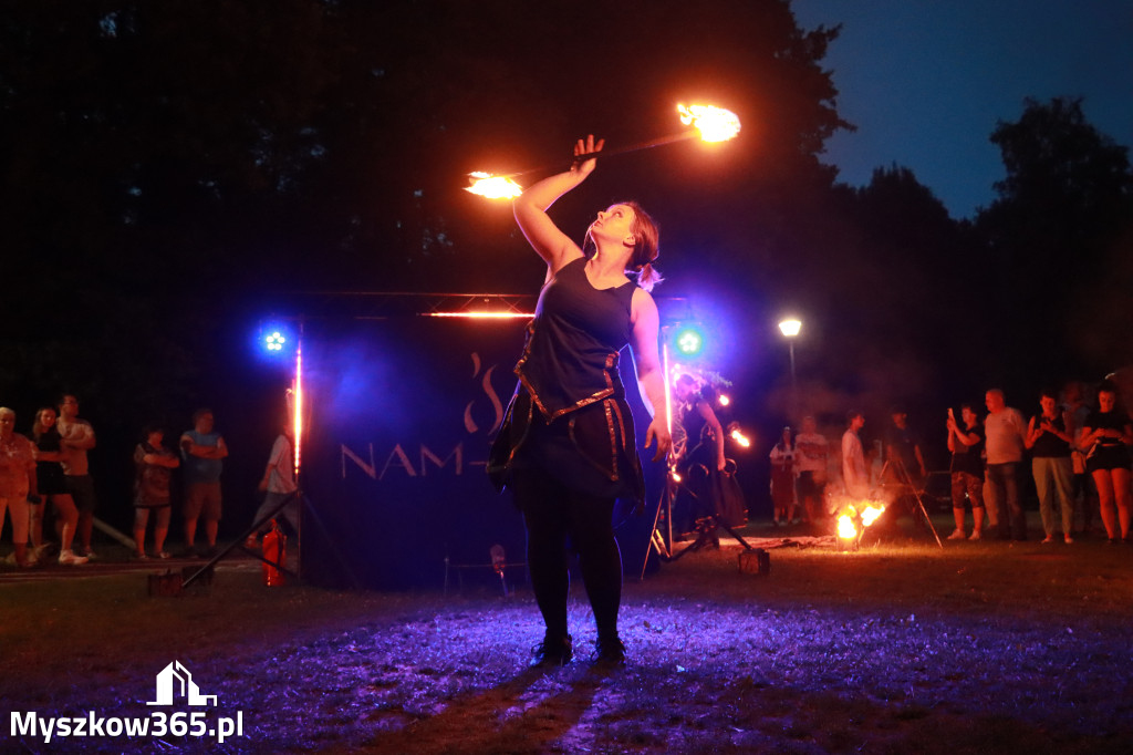 Fotorelacja II: Muzyczne Wianki w Myszkowie - FIRESHOW – Teatr ognia NAM-TARA