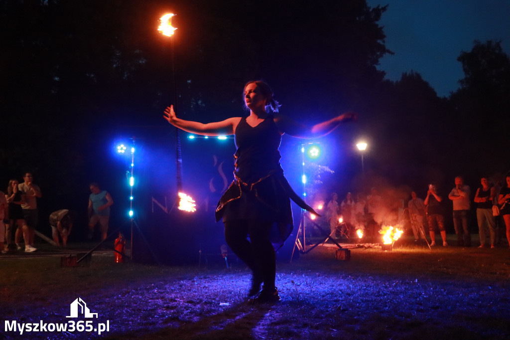 Fotorelacja II: Muzyczne Wianki w Myszkowie - FIRESHOW – Teatr ognia NAM-TARA