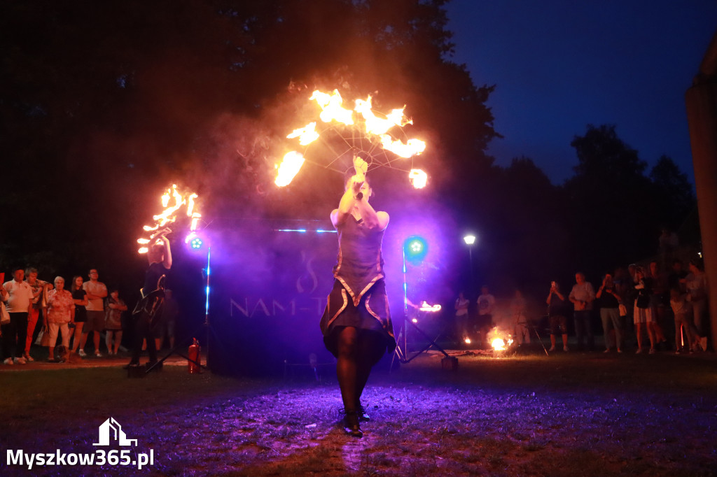 Fotorelacja II: Muzyczne Wianki w Myszkowie - FIRESHOW – Teatr ognia NAM-TARA