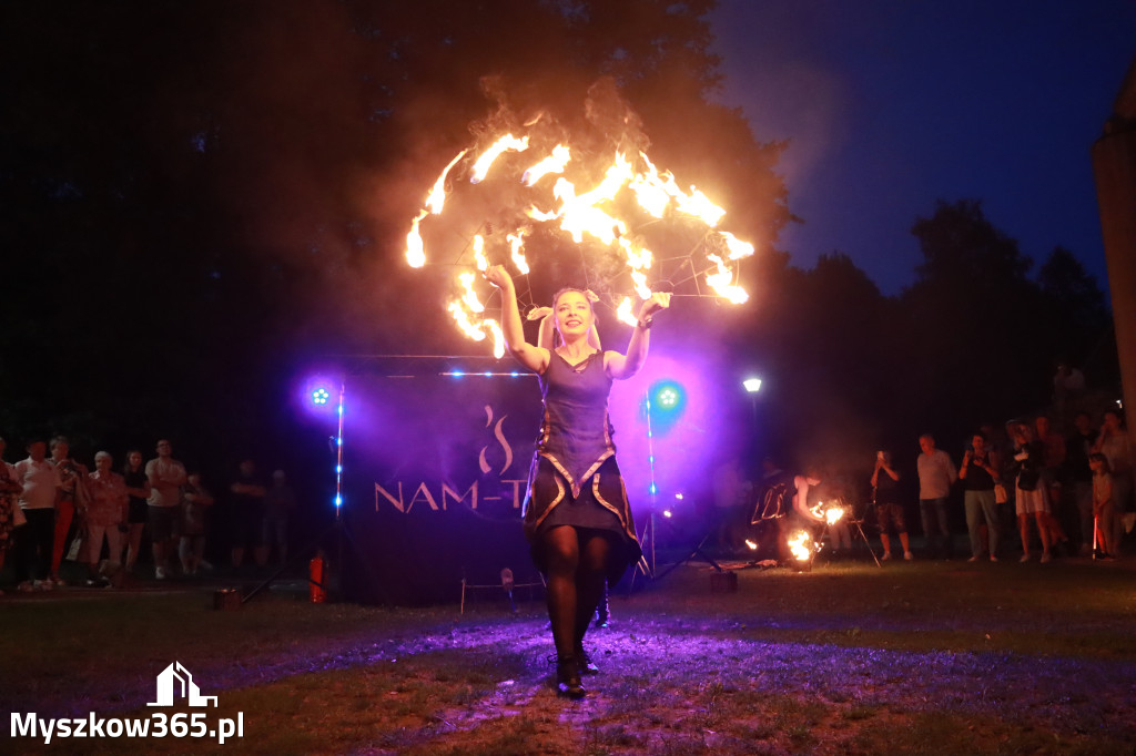 Fotorelacja II: Muzyczne Wianki w Myszkowie - FIRESHOW – Teatr ognia NAM-TARA