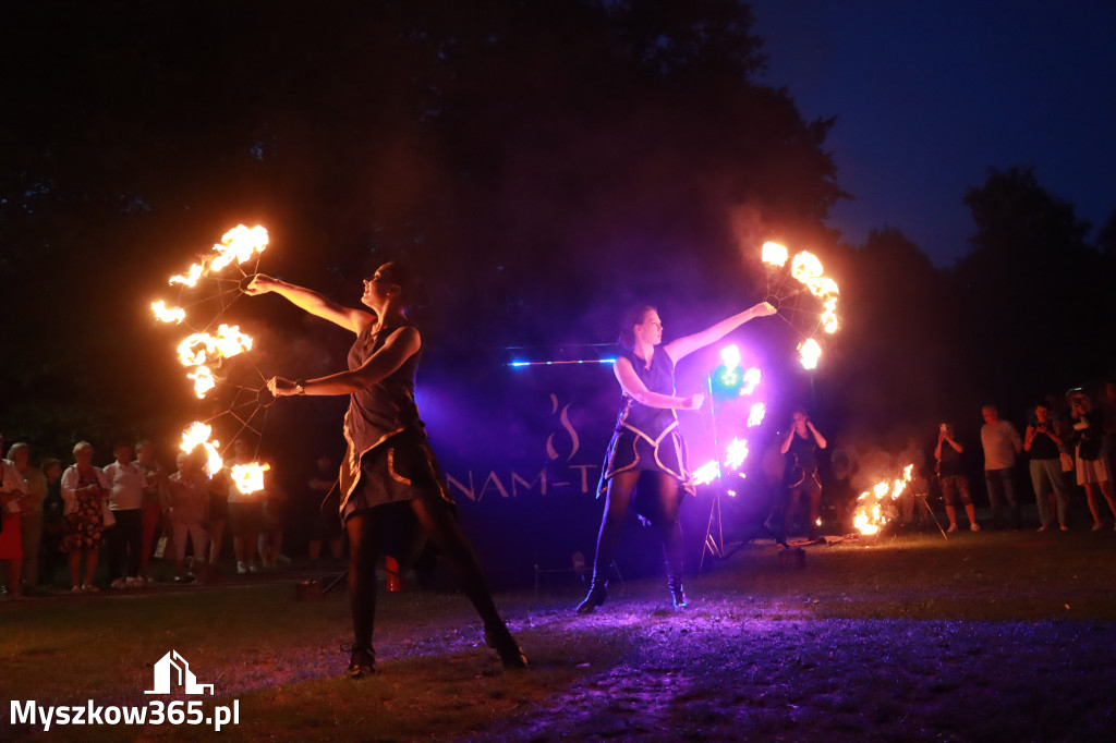 Fotorelacja II: Muzyczne Wianki w Myszkowie - FIRESHOW – Teatr ognia NAM-TARA