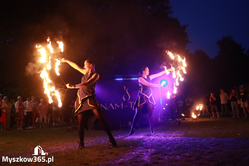 Fotorelacja II: Muzyczne Wianki w Myszkowie - FIRESHOW – Teatr ognia NAM-TARA
