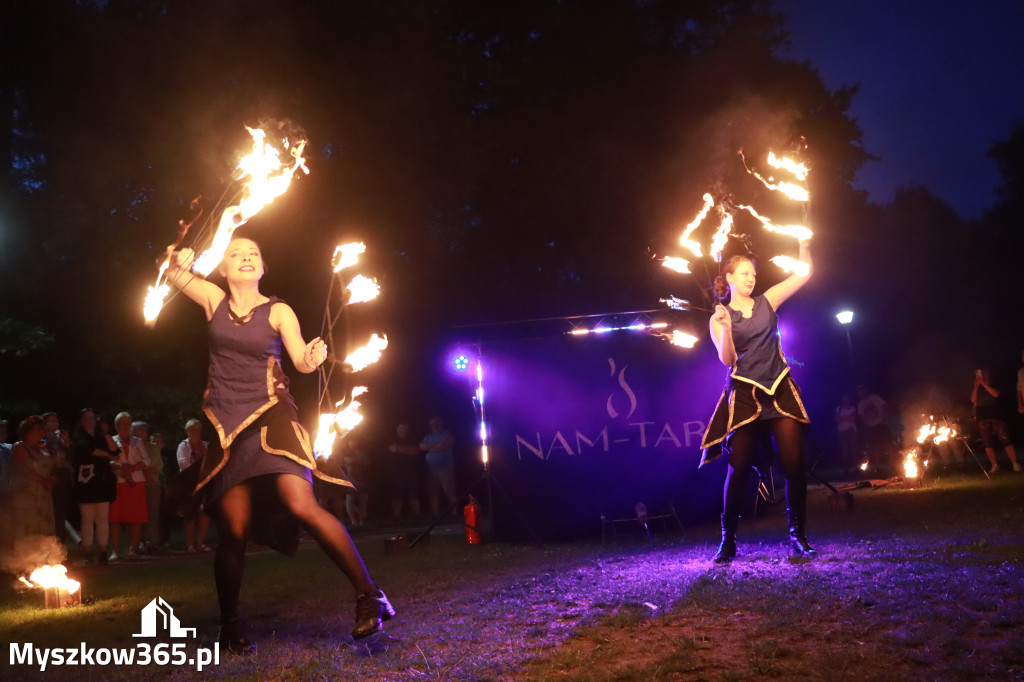 Fotorelacja II: Muzyczne Wianki w Myszkowie - FIRESHOW – Teatr ognia NAM-TARA