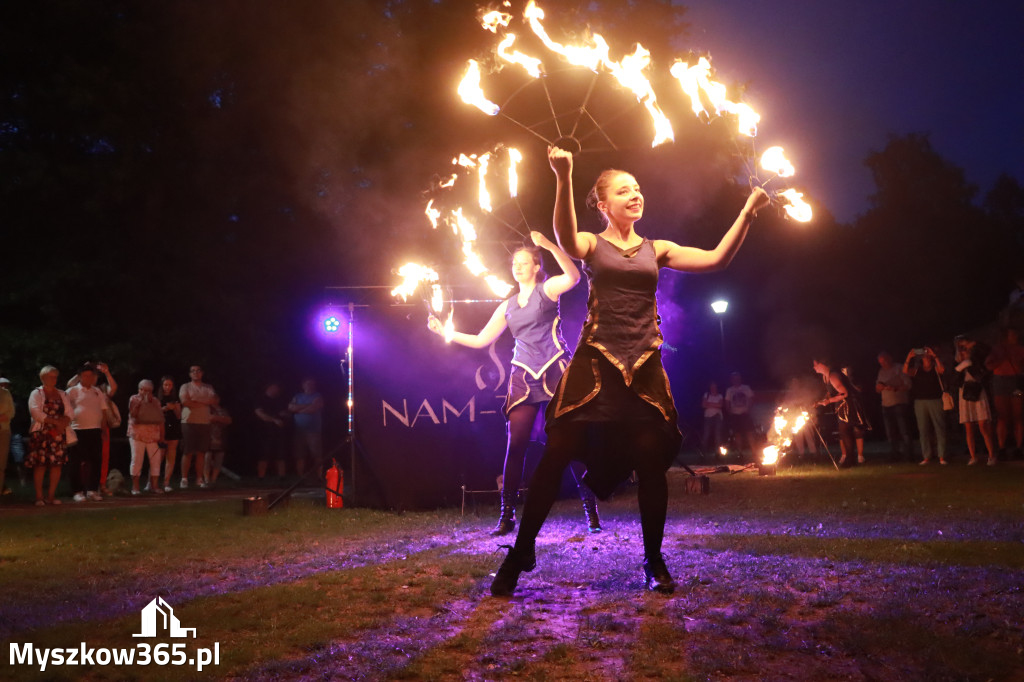 Fotorelacja II: Muzyczne Wianki w Myszkowie - FIRESHOW – Teatr ognia NAM-TARA
